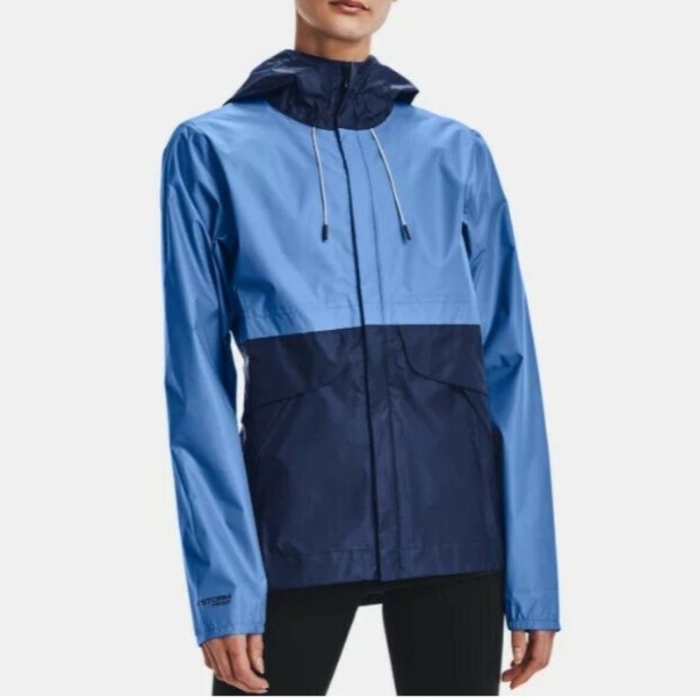 Under Armour Cloudstrike Shell Jacket 1350954 404 Indigo Blue